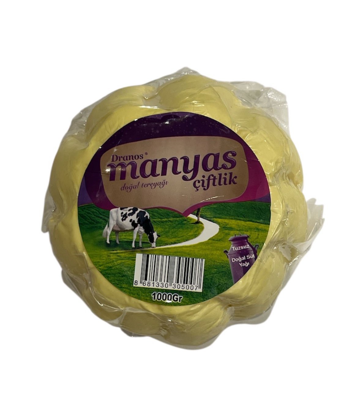 Manyas Çiftlik Halis Tereyağı 1000g | %100 Katkısız Doğal Tereyağı