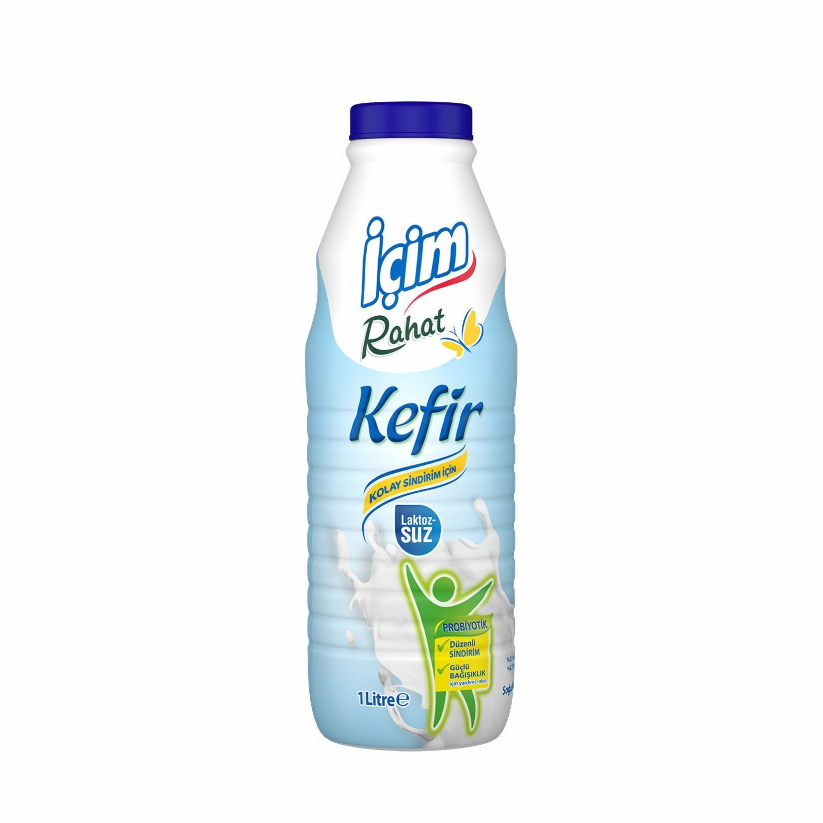 İçim Rahat Laktozsuz Kefir 1000 Ml Koli (6 Adet)