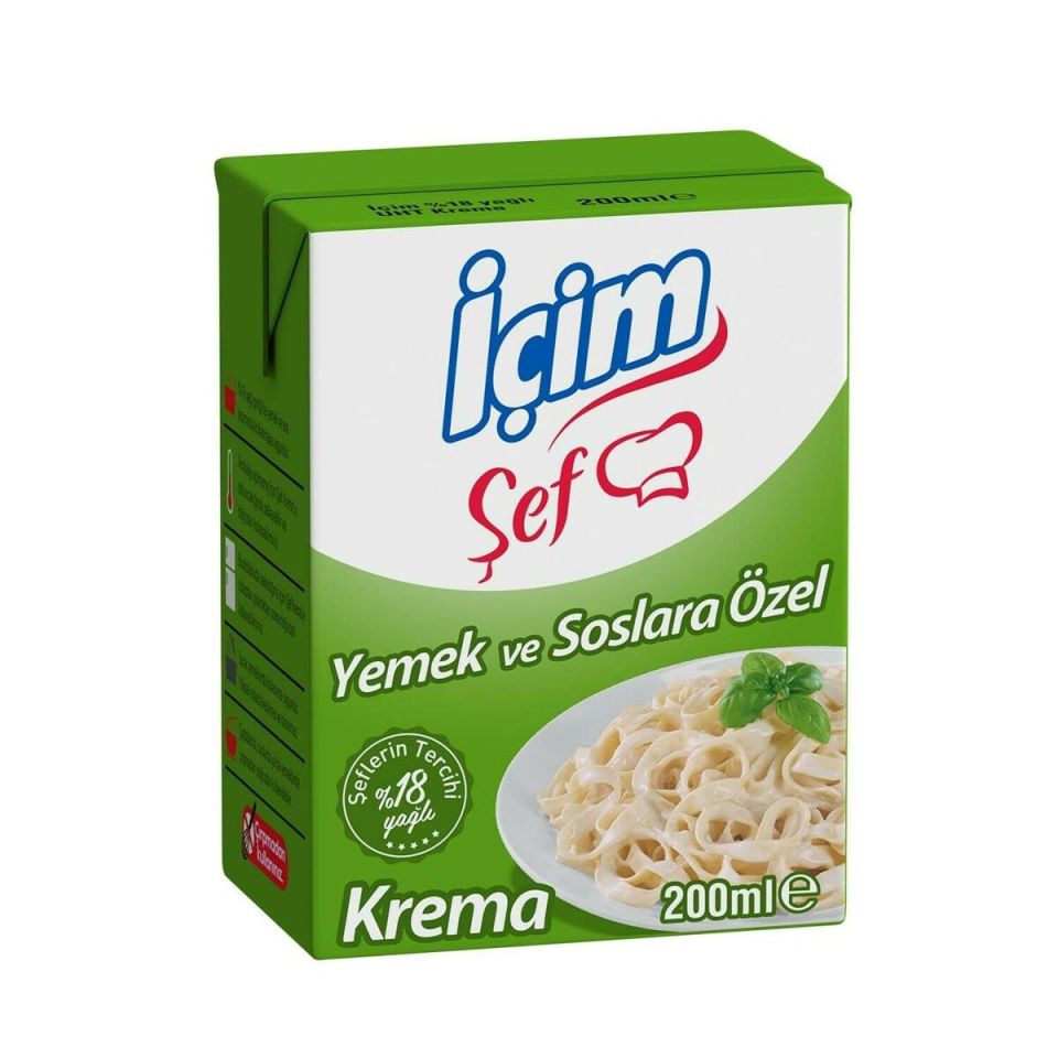 İçim Yemeklik Sıvı Krema 200 Gr Adet
