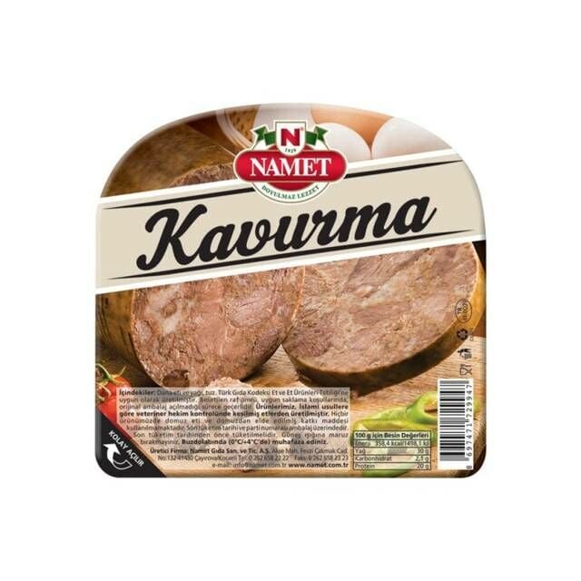 Namet Dana Kavurma 80 Gr