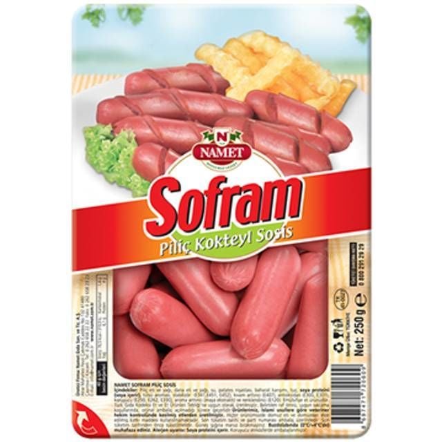 Sofram Piliç Kokteyl Sosis 250 Gr