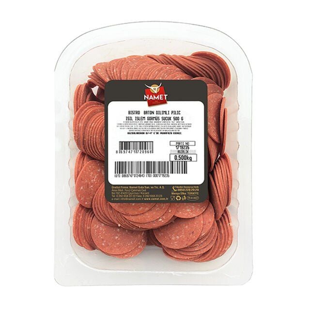 Namet Bistro Piliç Dilimli Sucuk 500 Gr