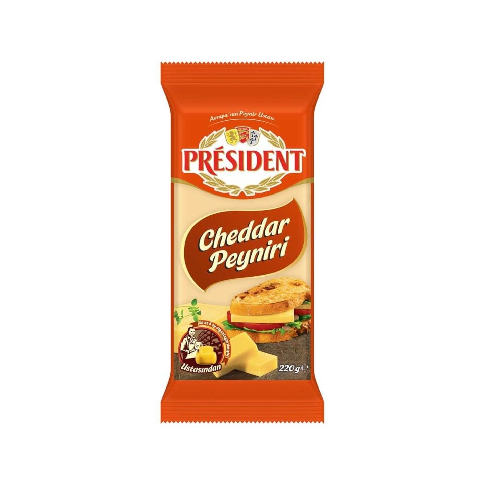 President Cheddar 220 Gr