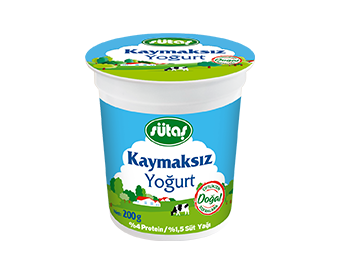 Sütaş Kaymaksız Yoğurt Yarım Yağlı 200 gr -95 Çap x 20 Adet