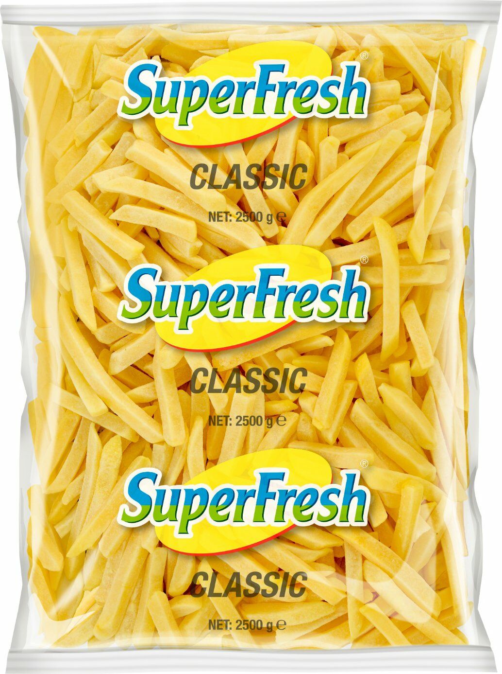 SuperFresh Patates Klasik 2,5 Kg