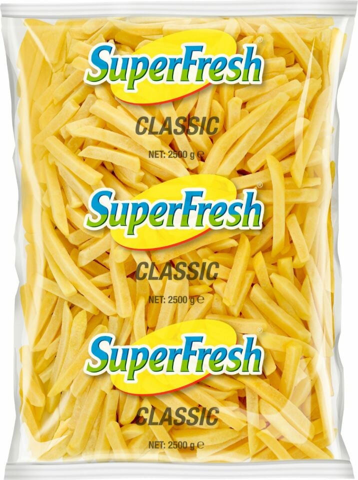 SuperFresh Patates Klasik 2,5 Kg