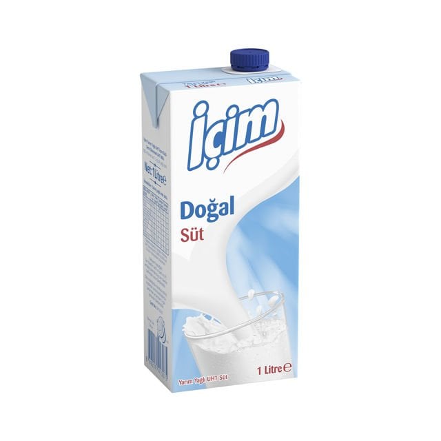 İçim Süt %2 Yağlı 1lt X12 Adet