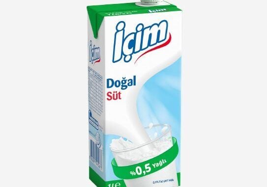 İçim Süt %0,5 Yağlı 1lt X 12 Adet