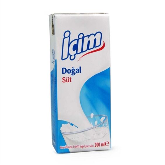 İçim Süt Tam Yağlı 200ml X 27 Adet