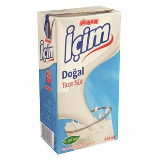 İçim Süt Kutu 500 Ml x 12 Adet