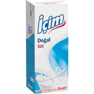 İçim Süt Yarım Yağlı 200ml X 27 Adet