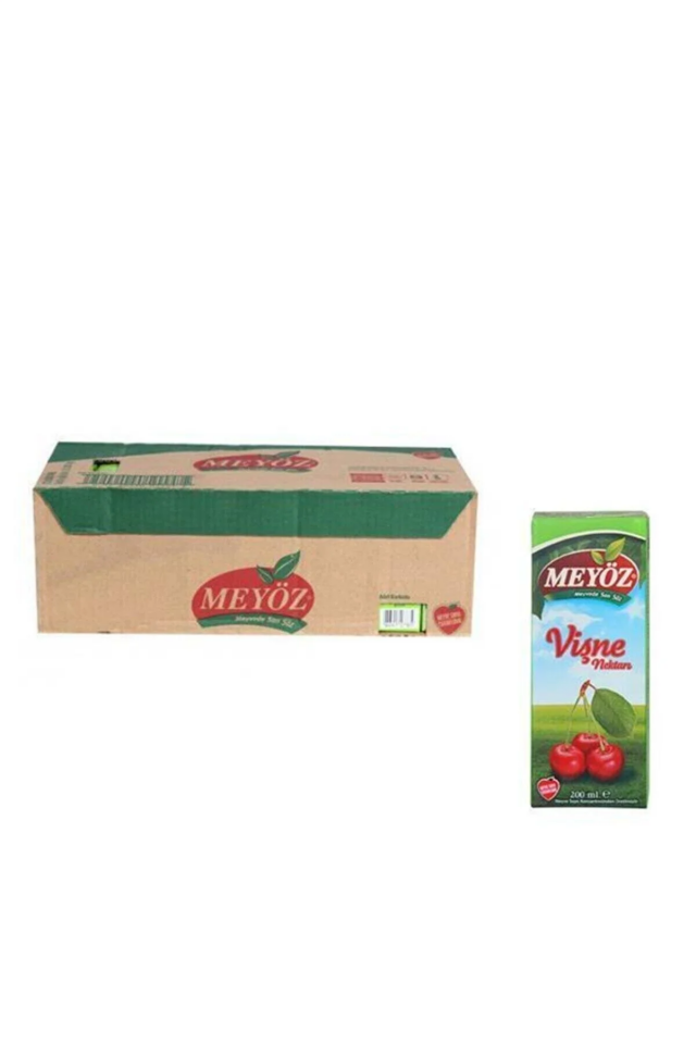 Meyöz Nektar Vişne Meyve Suyu 200 Ml x 27 Adet