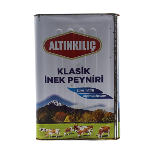 Altınkılıç Klasik İnek Beyaz Peynir Teneke 19 Kg