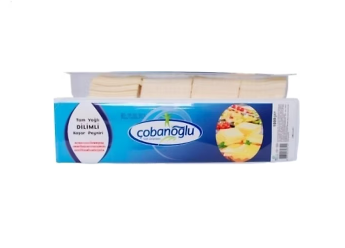 Çobanoğlu Dilimli Kaşar Peyniri 1 Kg