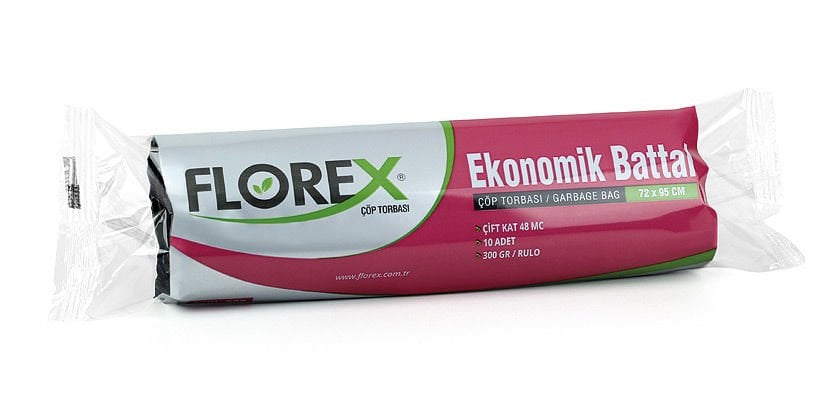 Florex Battal Çöp Torbası 72*95 x 20 Paket