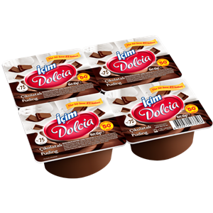 Dolcia Puding Çikolatalı 60 Gr 4 x 6 Adet