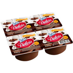 Dolcia Puding Çikolatalı 60 Gr 4 x 6 Adet