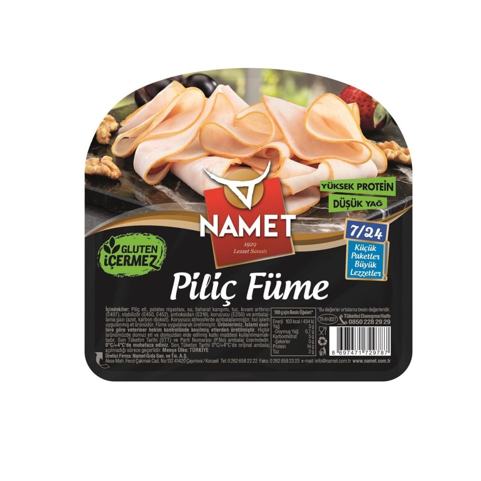 Namet 7/24 Piliç Füme 50Gr x 18 Adet