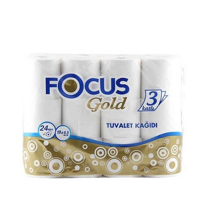 Focus Gold Tuvalet Kağıdı 24*3 (72 Adet)