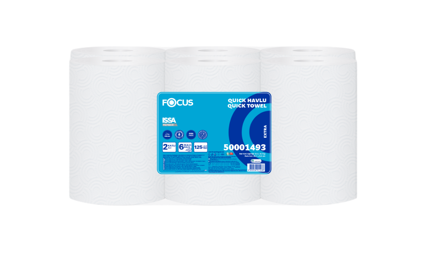 Focus Quıck Extra Havlu 125 Metre 1*6
