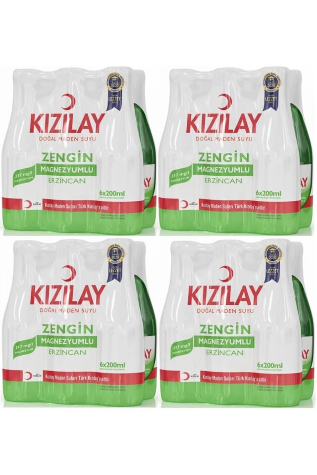 Kızılay Erzincan Doğal Maden Suyu 200 ML 24\'lü
