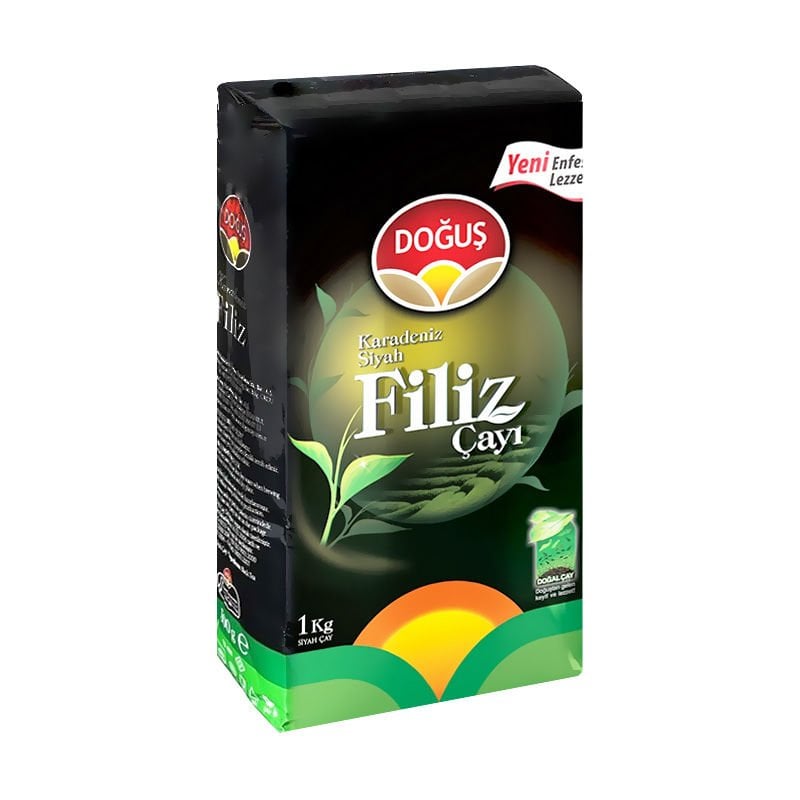 Doğuş Filiz Siyah Çay 1 Kg x 12 Adet