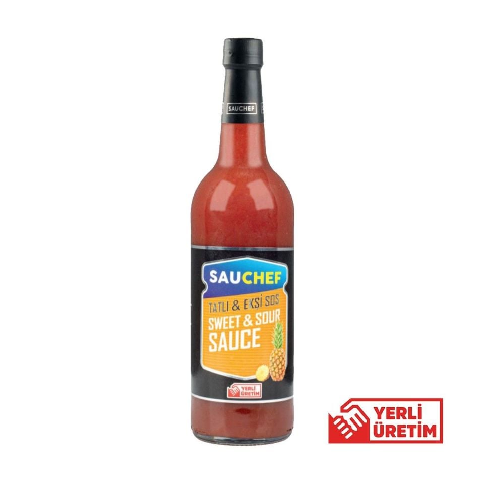 Sauchef Sweet Sour Sos Cam Şişe 840 gr