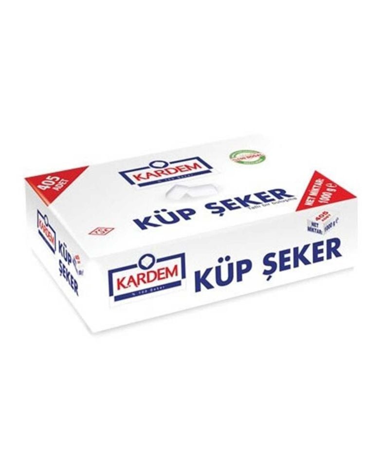 Irmak Kardem Küp Şeker 1 Kg 405'li x 20 Paket