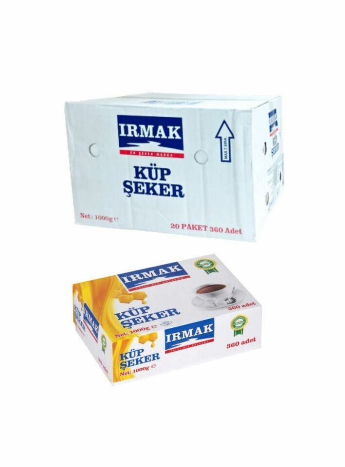 Irmak Küp Şeker 360'lı x 20 Paket