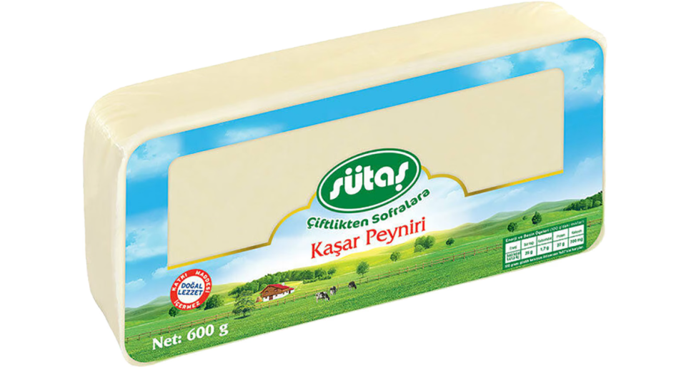 Sütaş Kaşar Peyniri 600 Gr