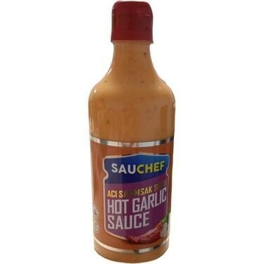 Sauchef Hot Garlic Sos Pet 500 gr