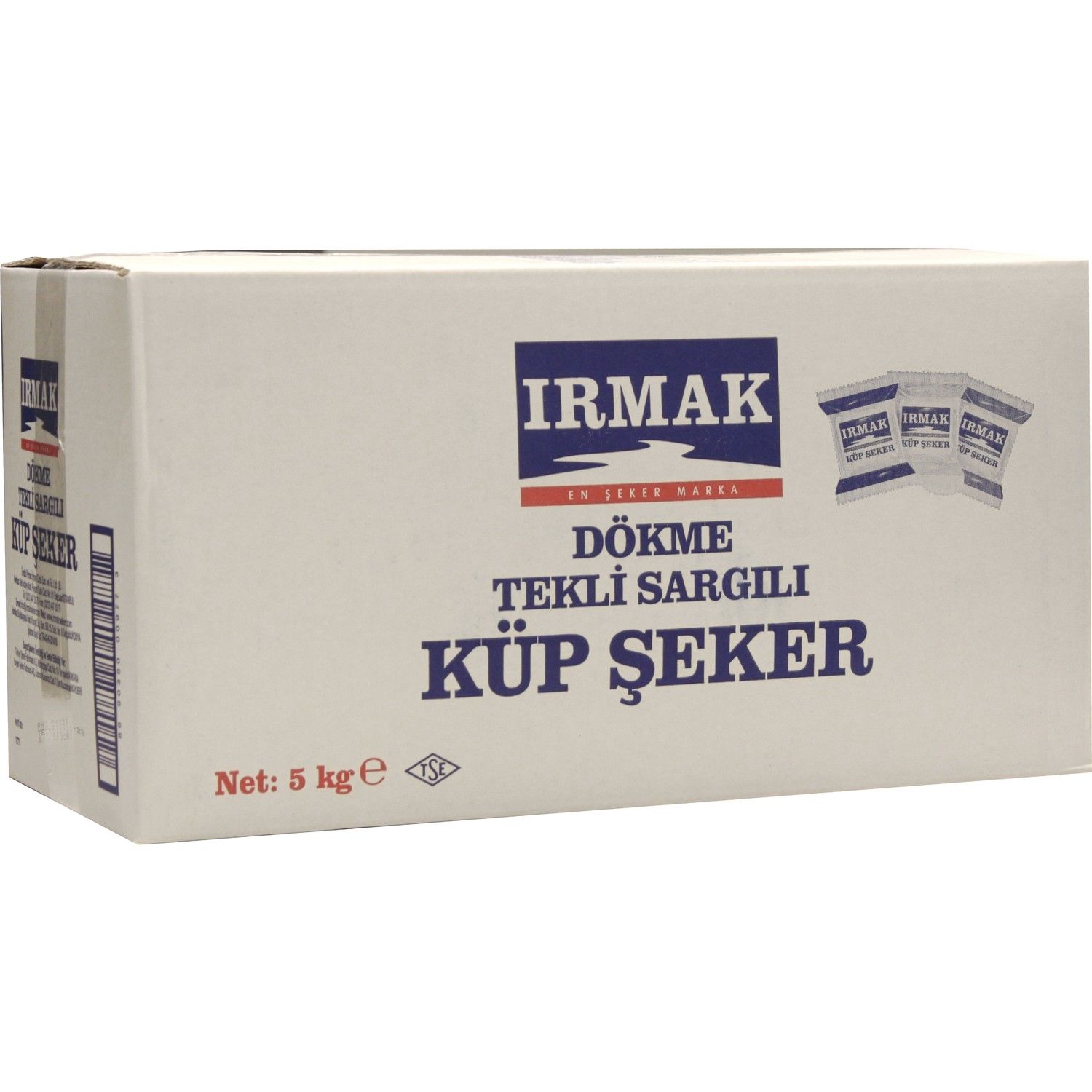 Irmak Tek Sargılı Küp Şeker 5 Kg
