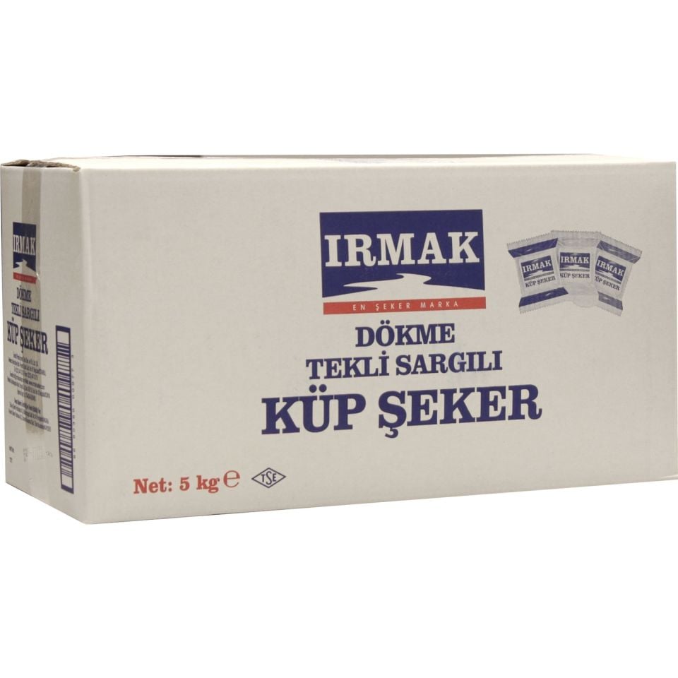 Irmak Tek Sargılı Küp Şeker 5 Kg