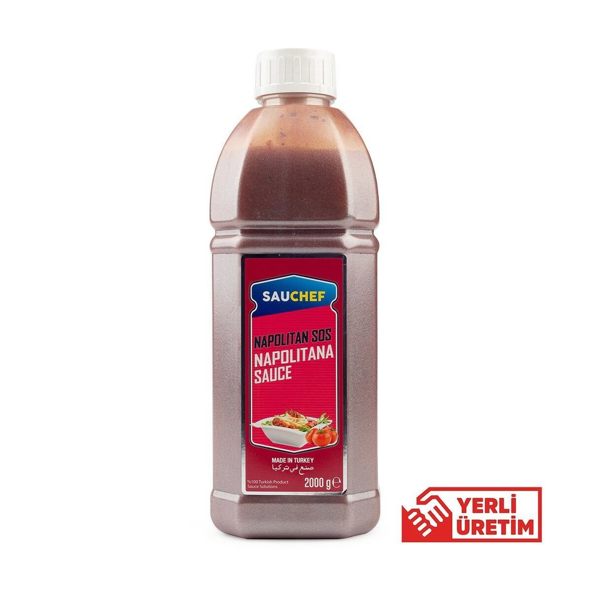 Sauchef Napolitana Sos Pet 2000 gr