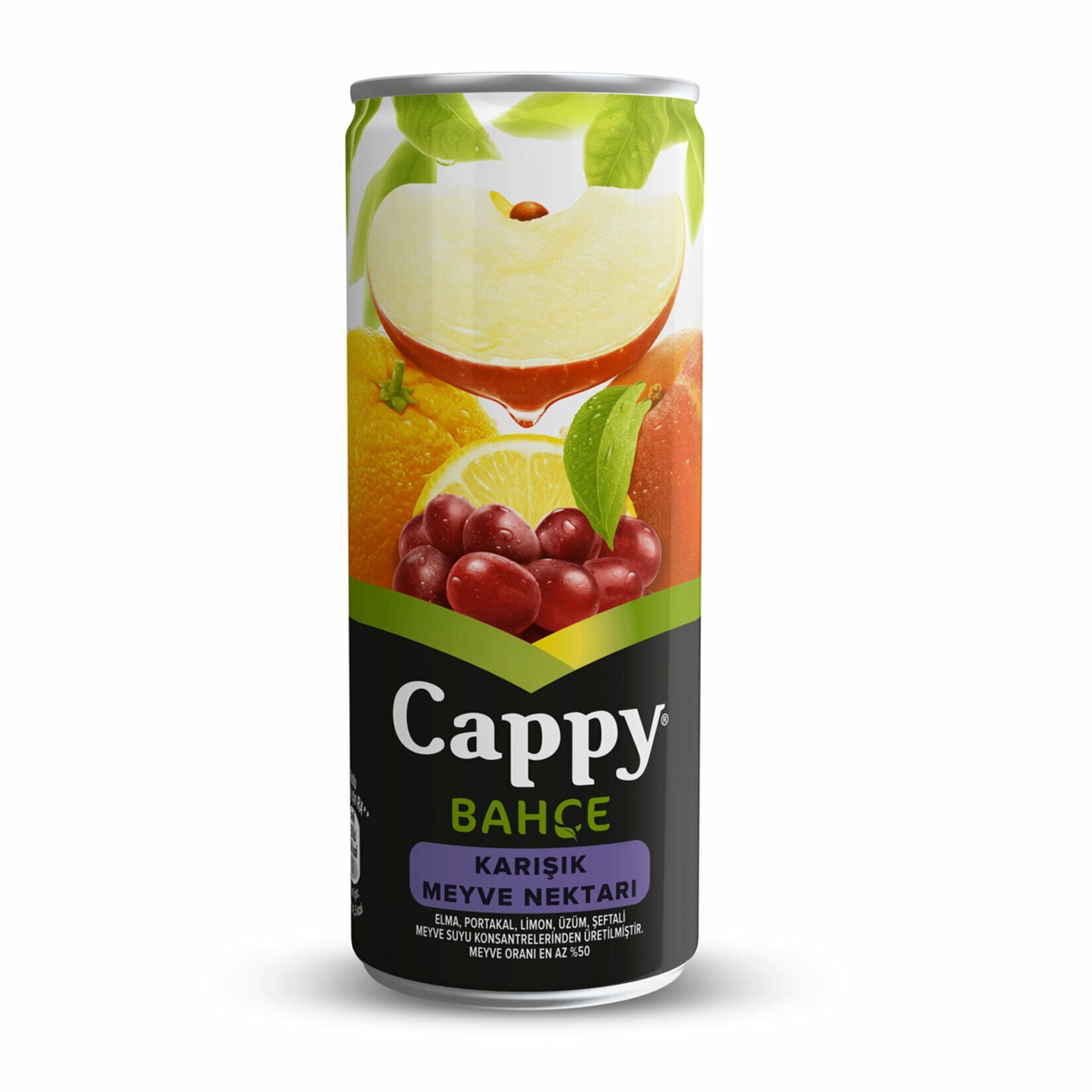 Cappy Meyveli Karışık 330 ml Kutu Meyve Suyu x 12 Adet