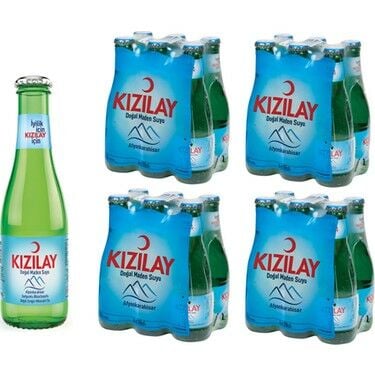Kızılay Doğal Maden Suyu 200 Ml (6\'lı x 4 Adet) 24 Adet