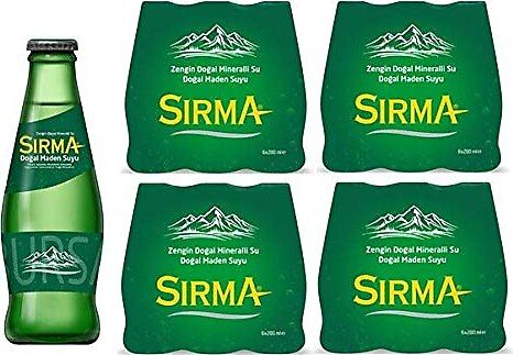 Sırma Doğal Maden Suyu 200 Ml (6'lı x 4 Adet) 24 Adet