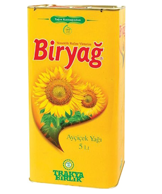 Biryağ Ayçiçek Yağı 5 Lt