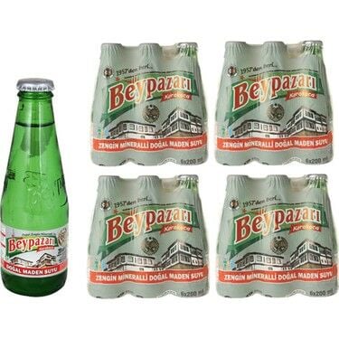 Beypazarı Doğal Maden Suyu 200 Ml (6'lı x 4 Adet) 24 Adet