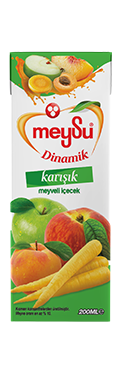 Meysu Dinamik Karışık  200 Ml x 27 Adet