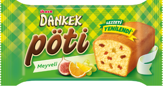 Ülker Dankek Pöti Meyveli 35 Gr x 24 Adet