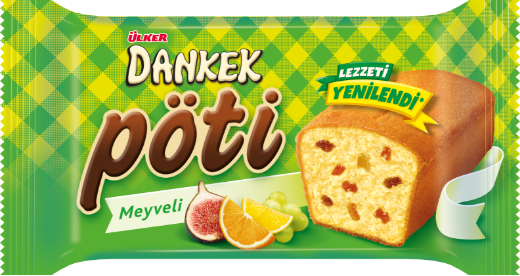 Ülker Dankek Pöti Meyveli 35 Gr x 24 Adet