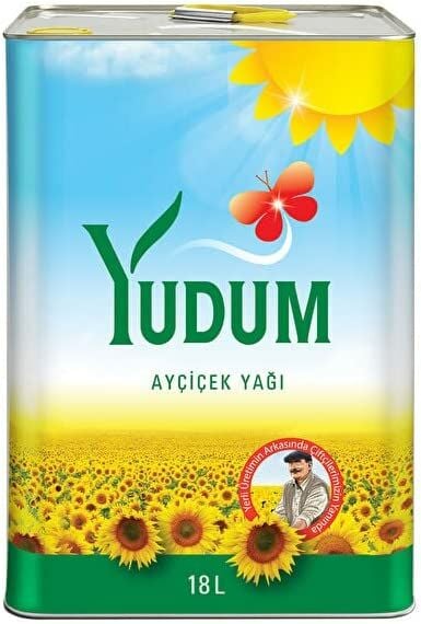 Yudum Profesyonel Ayçiçek Yağı 18 Lt
