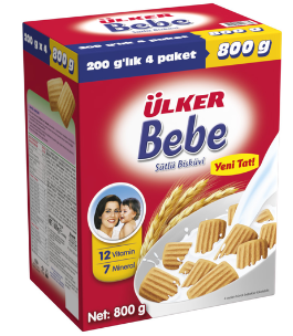 Ülker Bebe Bisküvisi 800 Gr x 4 Adet