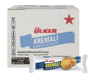 Kremalı Bisküvi 61 g x 24 Adet