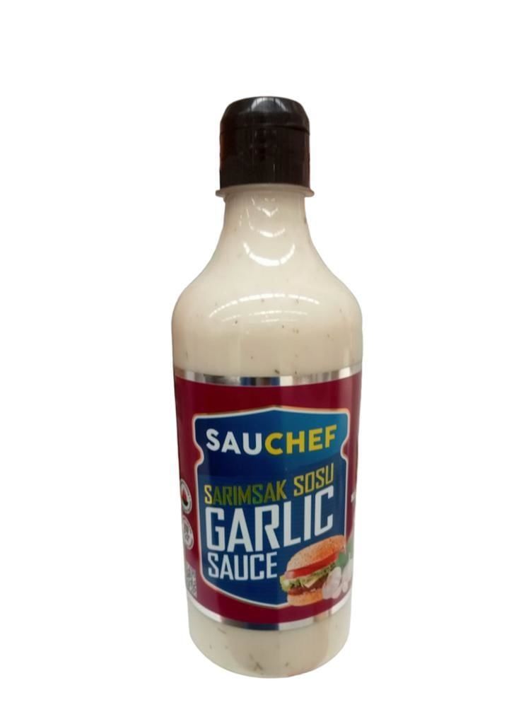 Sauchef Garlic Sos Pet 500 gr Koli (12 Adet)
