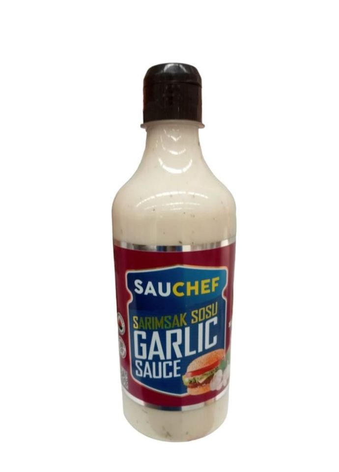 Sauchef Garlic Sos Pet 500 gr Koli (12 Adet)