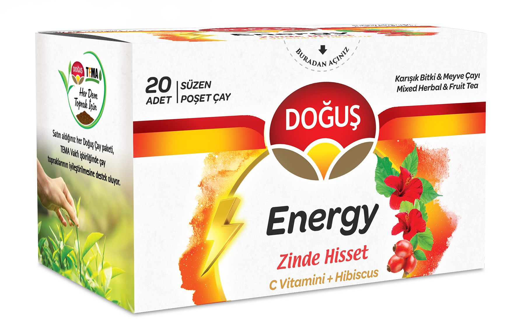 Doğuş Enerji Çayı 20\'Li x 12 Adet