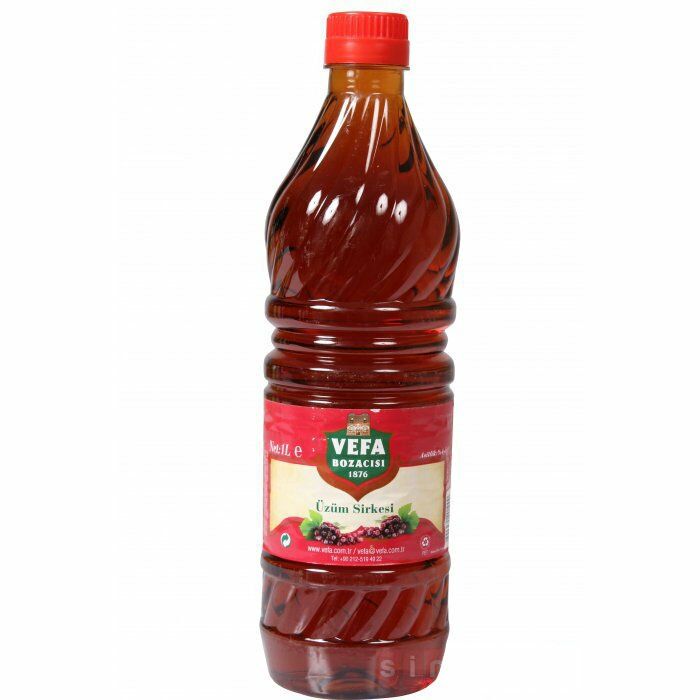 Vefa Üzüm Sirkesi 1 Lt x 12 Adet