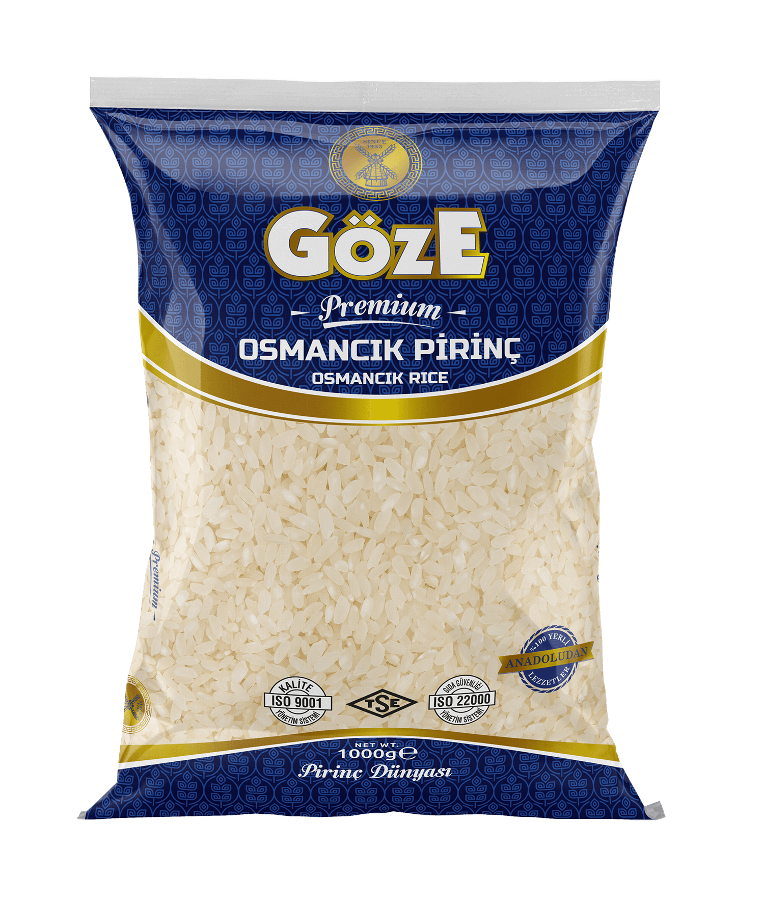 Göze Osmancık Pirinç 5 Kg